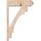 Ekena Millwork Merced Arts & Crafts Smooth Outlooker, Douglas Fir, 7 1/2"W x 26"D x 38"H OUT08X26X38MRC03SDF - alternate 2